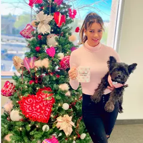 Alisha and Neo with our year round festive tree :)