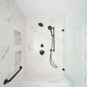 AMAZING Custom Shower by Bathroom Tune-Upby