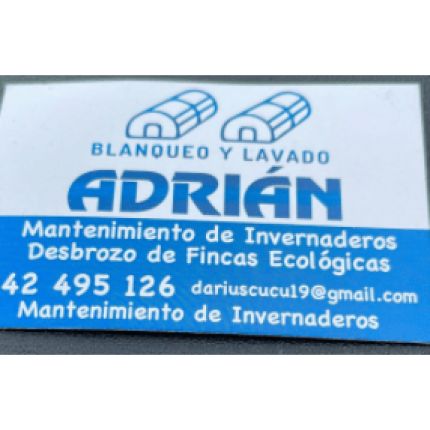 Logo od Blanqueo y Lavado de Invernaderos