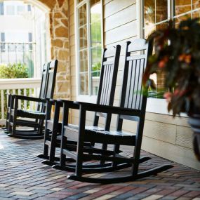 Inviting Front Porch at Camden Downs at Cinco Ranch