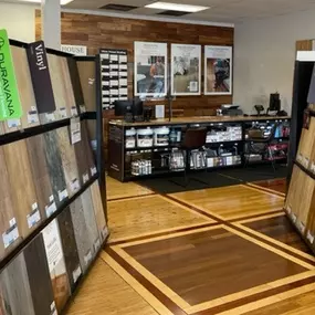 Interior of LL Flooring #1270 - Kalamazoo | Third Aisle View