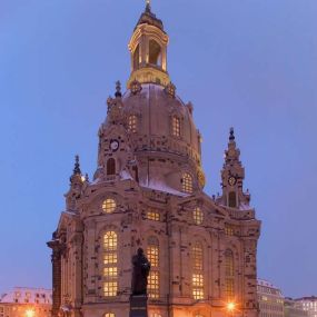 Dresden Frauenkirche at Night