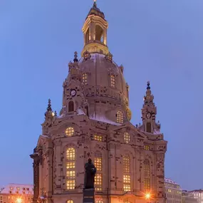 Dresden Frauenkirche at Night