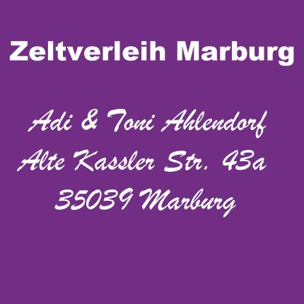 Logo od Zeltverleih Marburg Ahlendorf