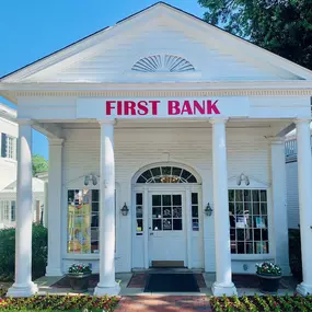 Come visit the First Bank Pinehurst Village branch on Chinquapin Road. Your local team will provide expert financial advice, flexible rates, business solutions, and convenient mobile options.