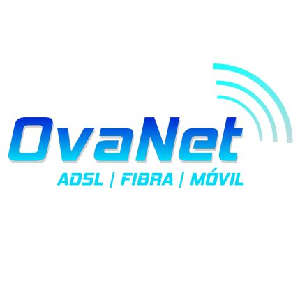Logotipo de Ovanet, ADSL, Fibra, Móvil