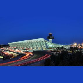 Dulles International Airport just a short drive from Camden Dulles Station in Herndon, Virginia