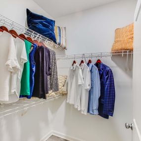 Large walk in closet