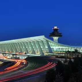 Dulles International Airport just a short drive from Camden Dulles Station in Herndon, Virginia