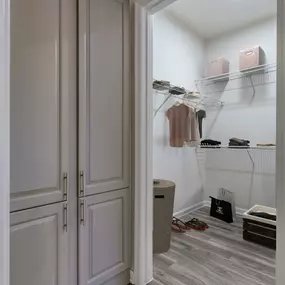 One bedroom a2 walk in closet