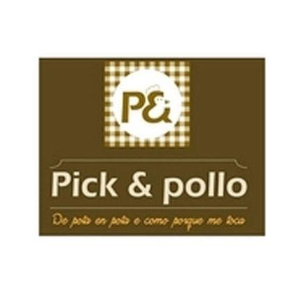 Logotipo de Pick y Pollo Comida Casera Para llevar y Recoger