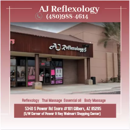 Logo von AJ Reflexology