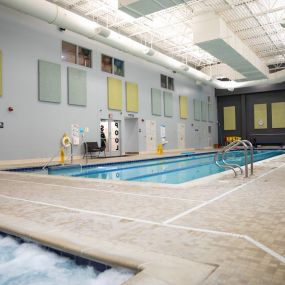 Indoor Lap Swimming Pool and Jacuzzi