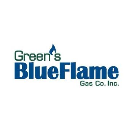Logotipo de Green's Blue Flame Gas