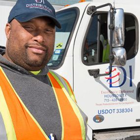 Distribution International maintains a reliable fleet and professional delivery associates that ensure orders arrive on time.
