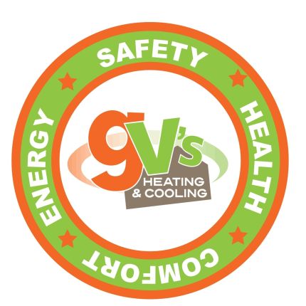 Logotyp från GVs Heating & Cooling INC