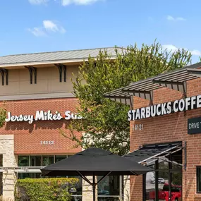 Starbucks and Jersey Mike's nearby