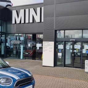 MINI Tyneside dealership exterior