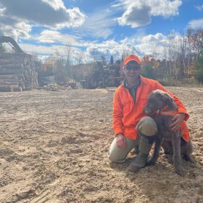 Surveying land in Maine with Tall Pines Forest Management