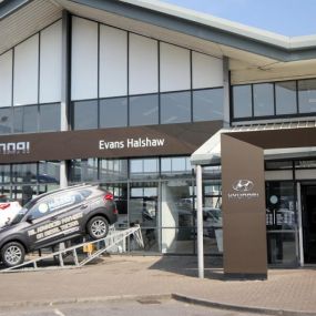 Outside Hyundai Gateshead