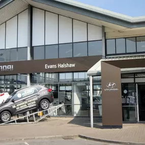 Outside Hyundai Gateshead