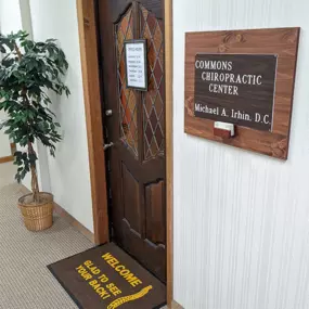 Commons Chiropractic Front Door