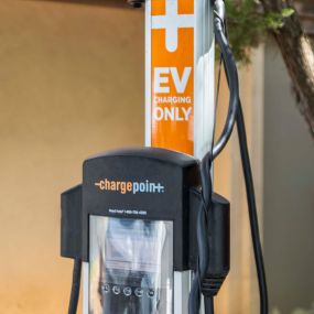 Electric vehicle charging equipment at Camden Gaines Ranch