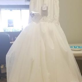 At April Alterations, Bridal Sewing & Dry Cleaning, our team specializes in wedding and bridal dress alterations and modifications.