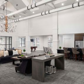 Resident Lounge with ample seating at Camden Yorktown Apartments in Houston, TX