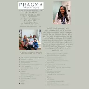 Bild von Pragma Family Medicine: Dr. Anju Visweswaraiah