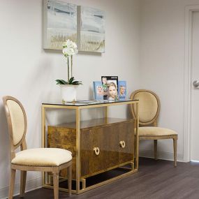 The waiting room in our Metairie office