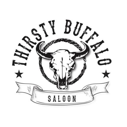 Logo de Thirsty Buffalo Saloon