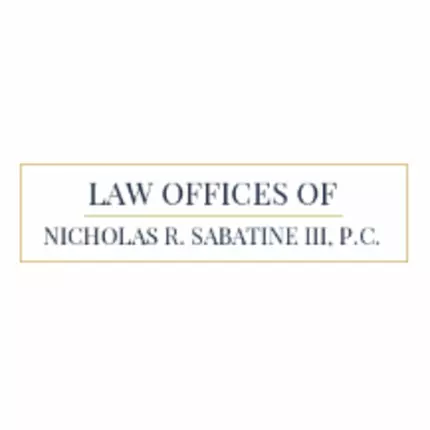 Logo von Law Offices of Nicholas R. Sabatine III, P.C.