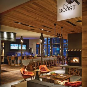 Interior photo of The Roost restaurant