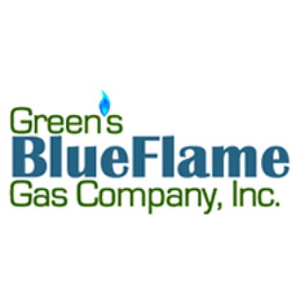 Λογότυπο από Green's Blue Flame Gas