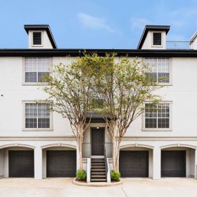 Townhome entrance at Camden Midtown Apartments in Houston, TX