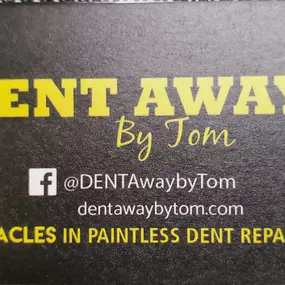 Dent Away by Tom

Ad powered by: YPC Media