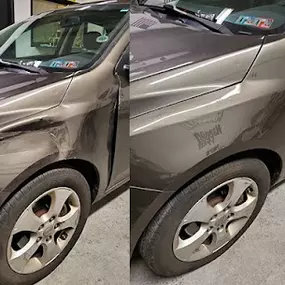 Dent Away by Tom Before & After Paintless Dent Repair