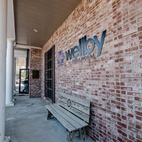 Exterior of Wellby Financial in Friendswood