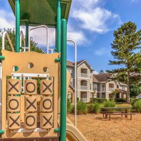 Playground with slides