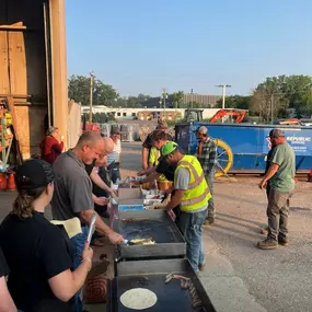 We hosted a breakfast burrito day for our employees to help refuel after a busy week. It was a fun chance to unwind, enjoy good food, and foster camaraderie among our Minnesota teams. We look forward to more fun events like this in the future!