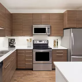camden chandler apartments chandler az kitchen with stainless steel appliances