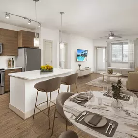 camden chandler apartments chandler az open concept kitchen dining