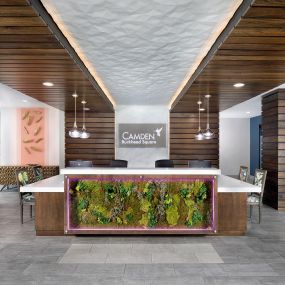 Leasing office at Camden Buckhead Square in Atlanta, GA