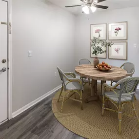 Dining space