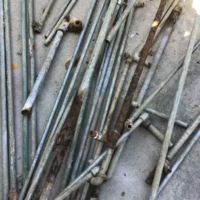 Copper Repipe in San Jose CA, old galvanized pipes