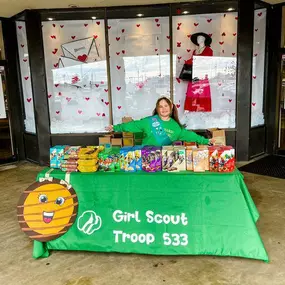 ???? THEY’RE HEEEEEERE! Girl Scout cookies are for sale at Shop Barron’s & Café Barron’s