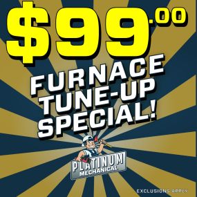 $99 Furnace Tune-Up: Save $100!