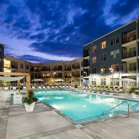 Swimming Pool at Millworks Apartments