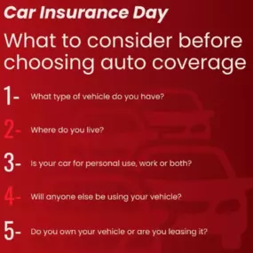 Happy Car Insurance Day, everyone! ????????
Feeling puzzled about choosing the right auto policy? Don't worry! My team and I are here to guide you through finding a policy that fits your needs.
Reach out for a complimentary auto insurance quote, and let's celebrate this day by securing your safety on the road!
????6050 Southard Trace Cumming, GA 30040
☎️ (678) 965-3471